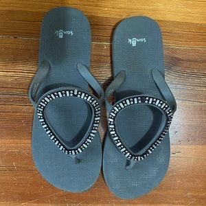 Sanuk flip flops
